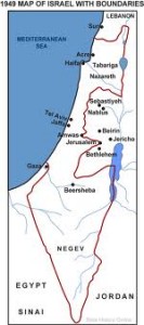 Israel 1949 borders