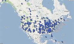 FEMA Camp Locations