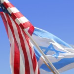 Israeli American flag