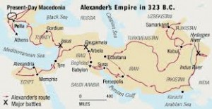 map Alexander