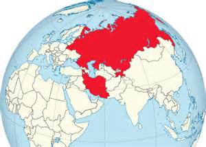 map iran russia