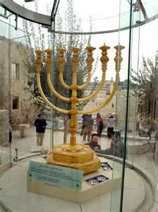Replica of Golden Menorah