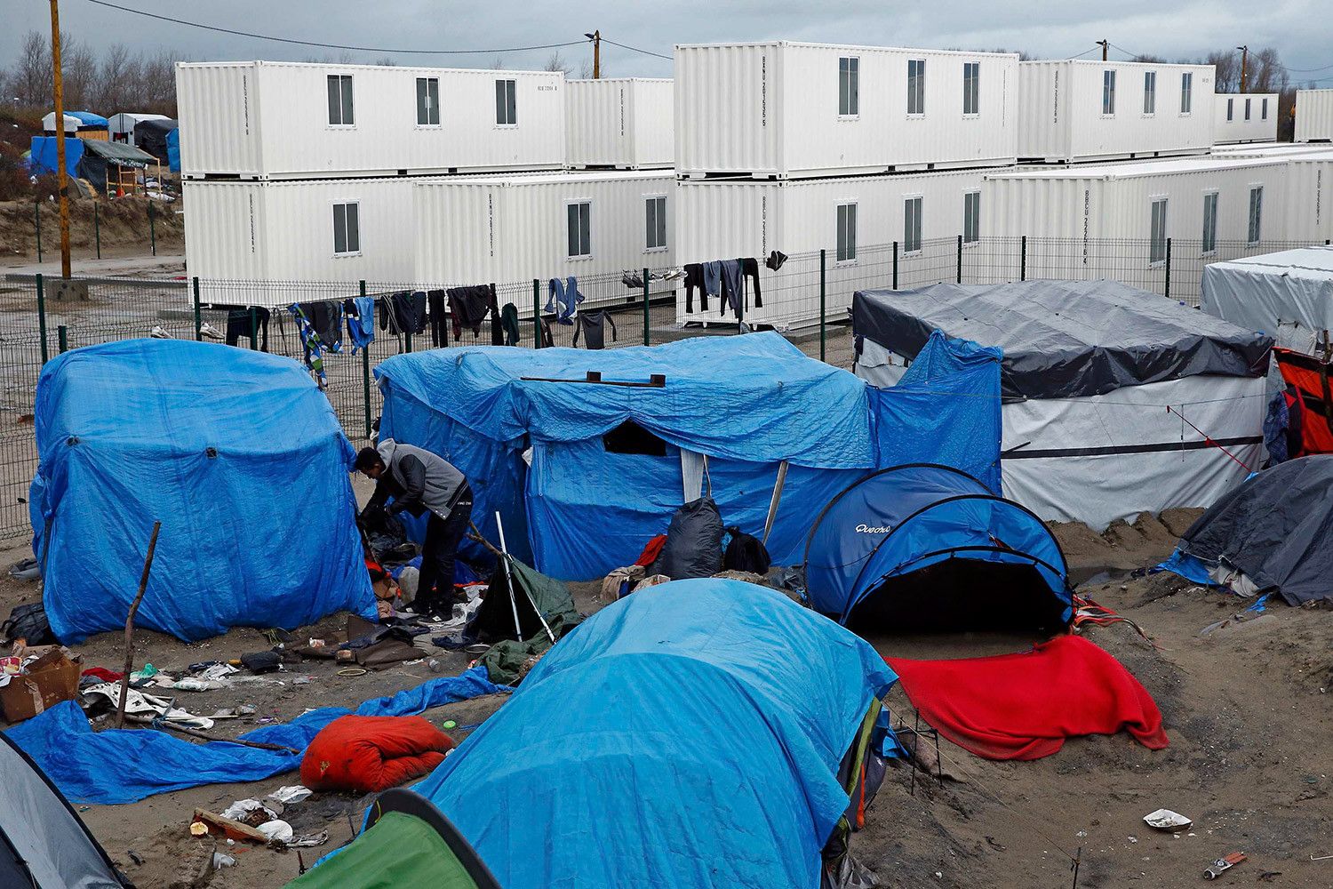 лагерь беженцев в германии